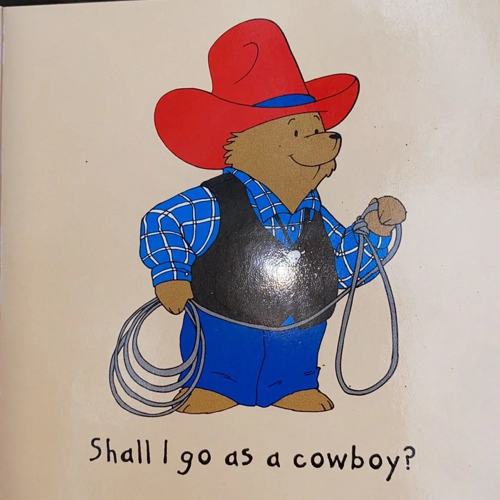 Paddington Bear dresses up- chick fil a collection book - Picture 6 of 7